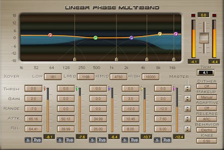 Image for Linear Phase Multiband Compressor