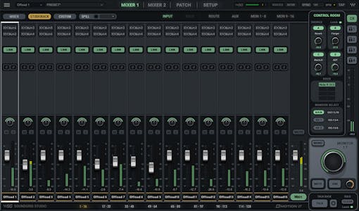 Image for SoundGrid Studio + eMotion ST 64 Ch. Mixer