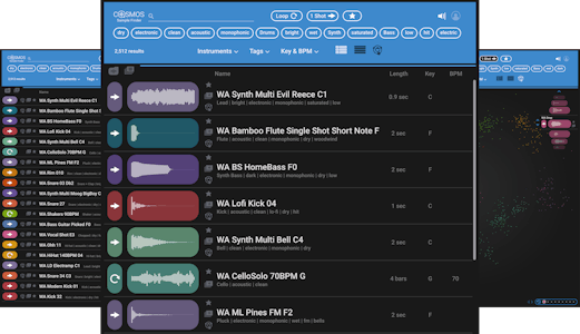 Image for COSMOS Sample Finder