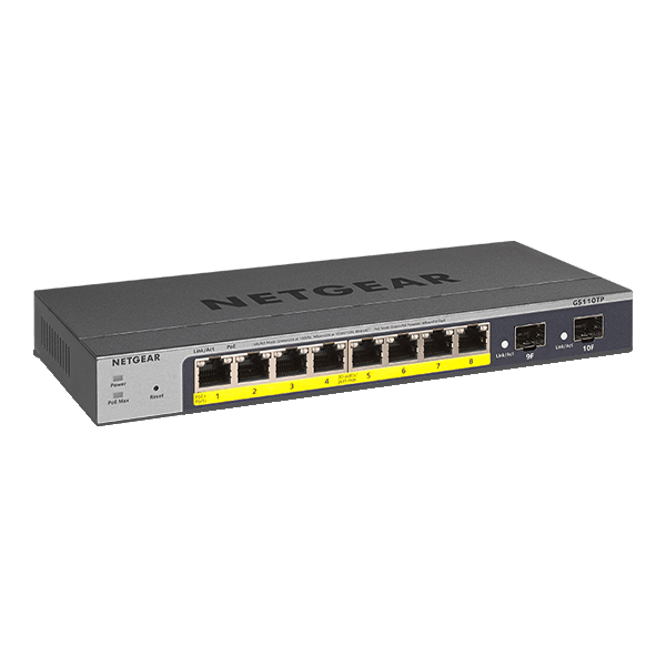 Image for NETGEAR GS110TP v3 10-Port Switch