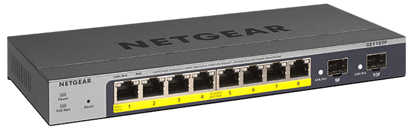 Image for NETGEAR GS110TP v3 10-Port Switch